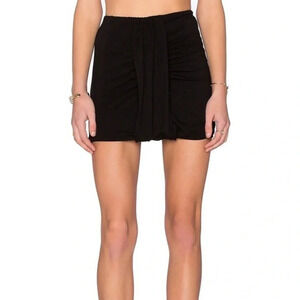 Bella Luxx Side Drape Mini Skirt from Revolve